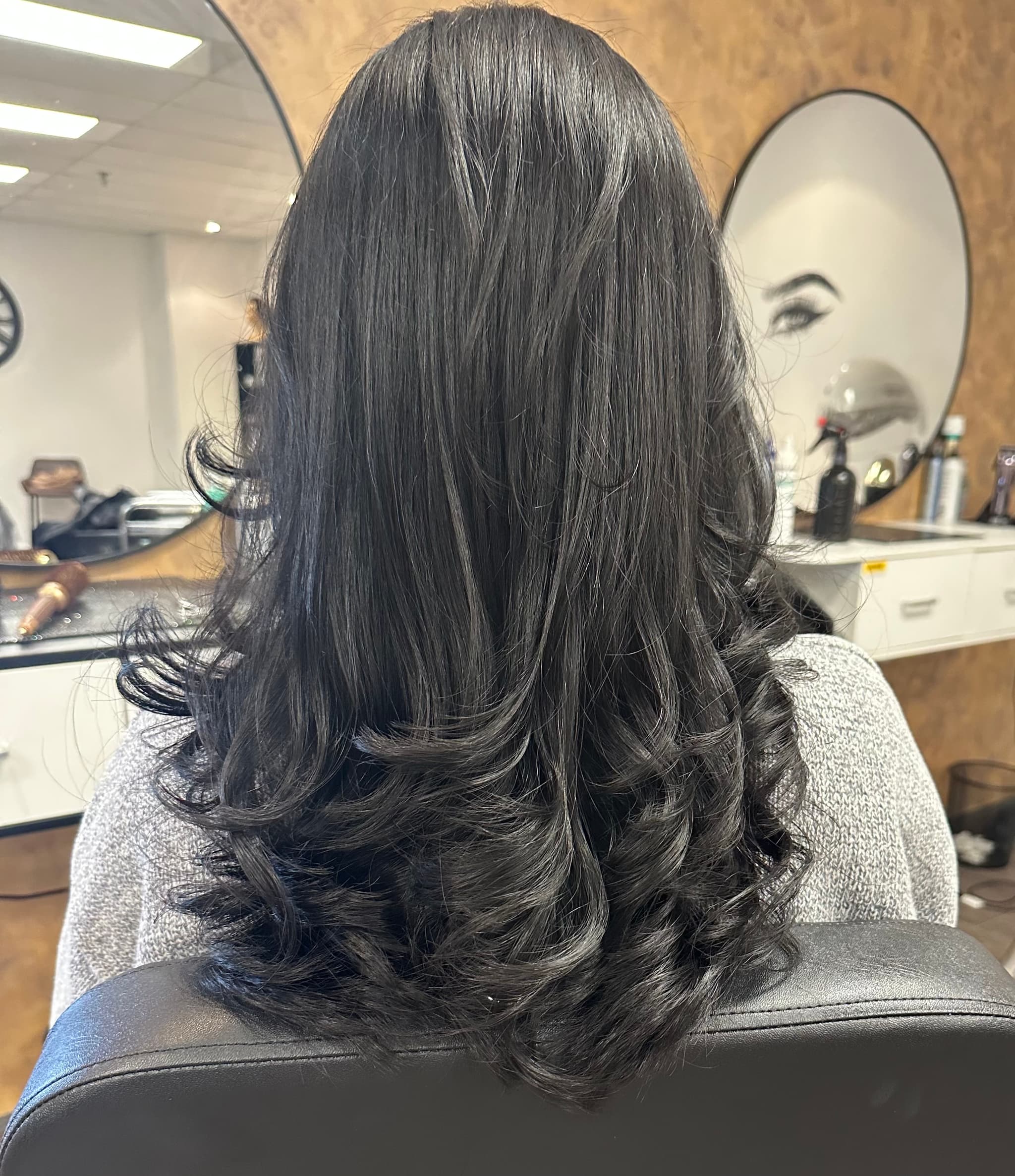 Blowout and style transformation after