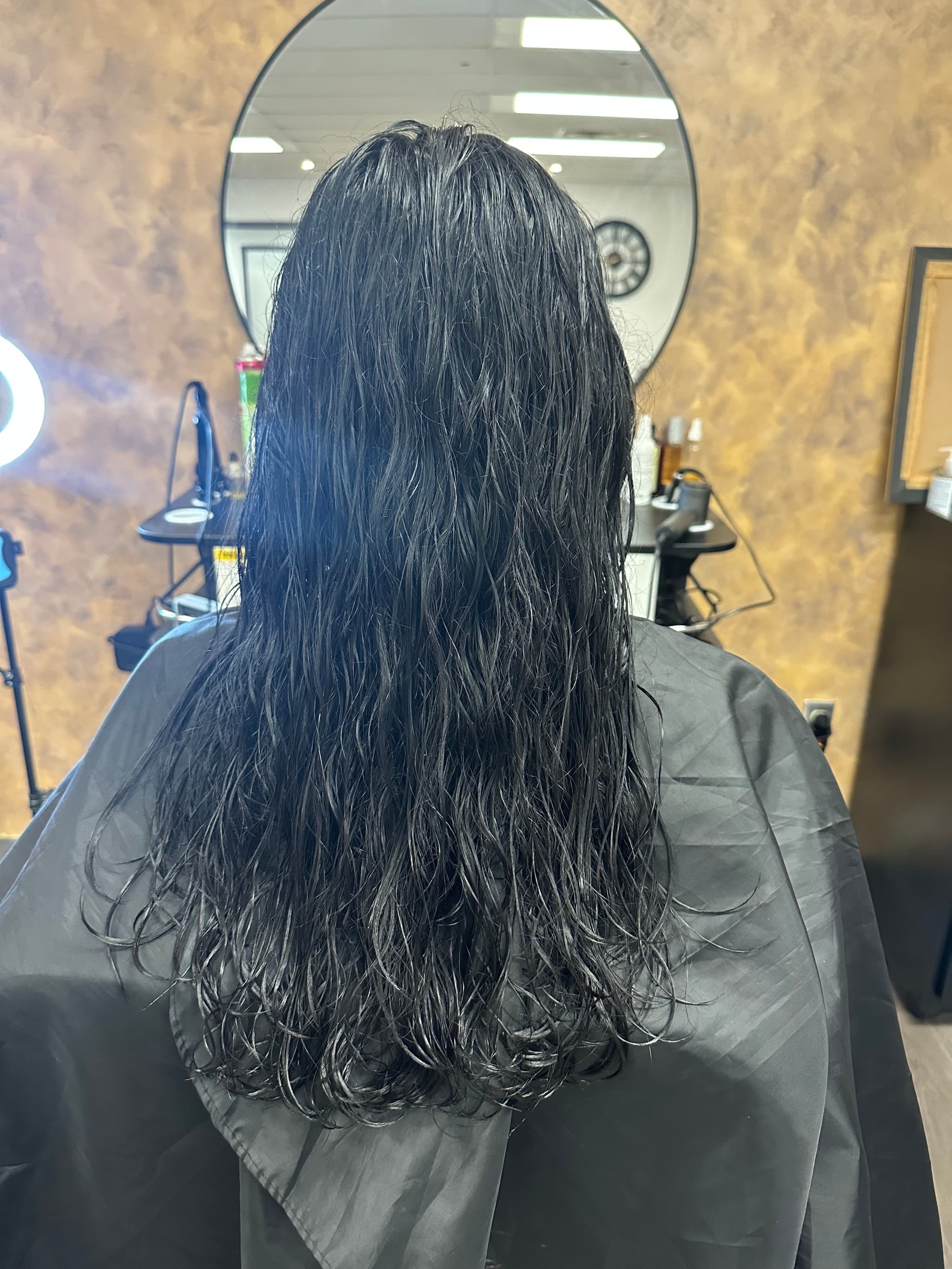 Blowout and style transformation before
