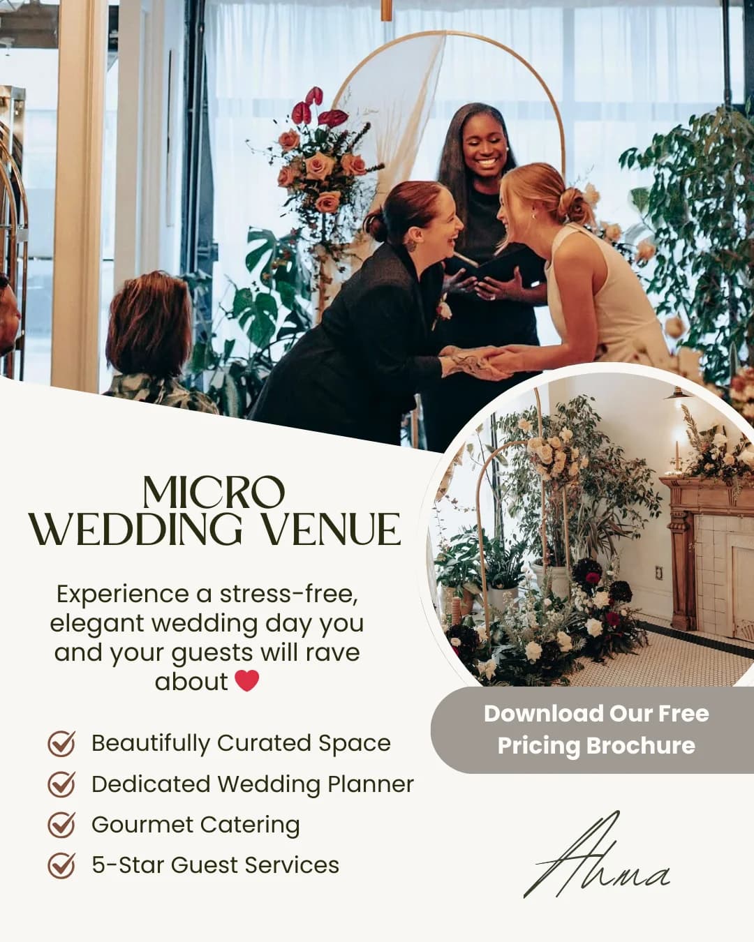 Mosaic Convention Centre event-venue ad creative