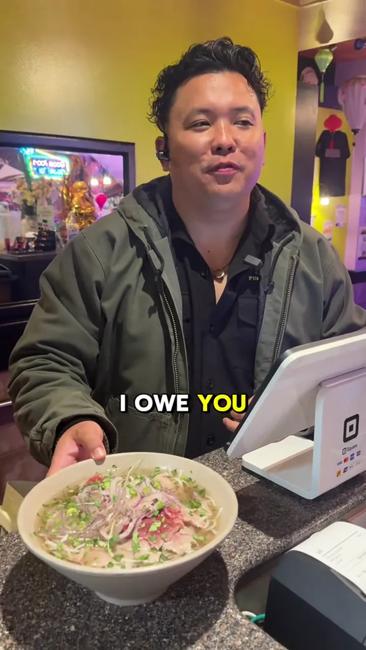 Pho By Night social media video - 488K views